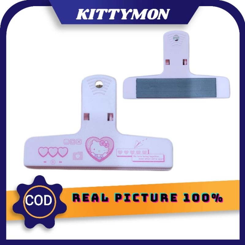 

Klip magnet besar uk 10x6 cm hello kitty