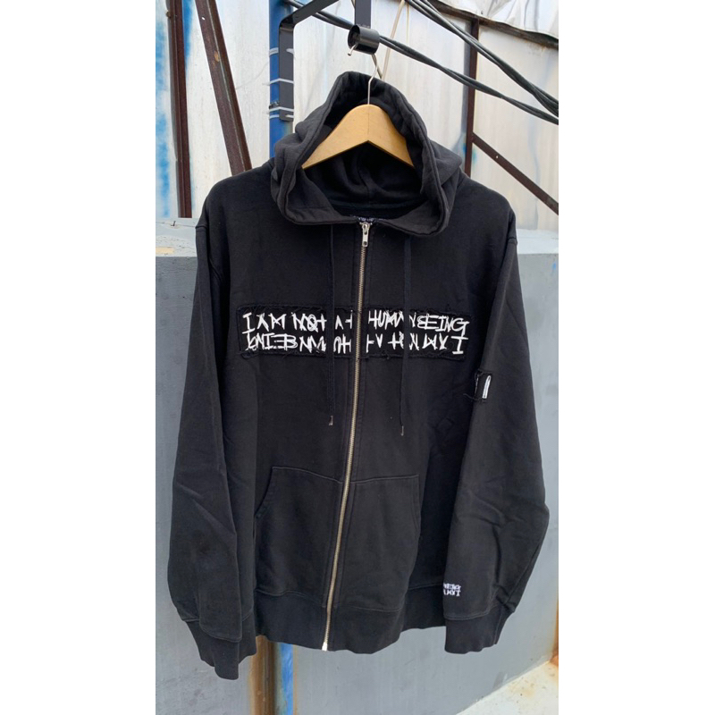 Hoodie zip IMNOTHUMANBEING (Rare)
