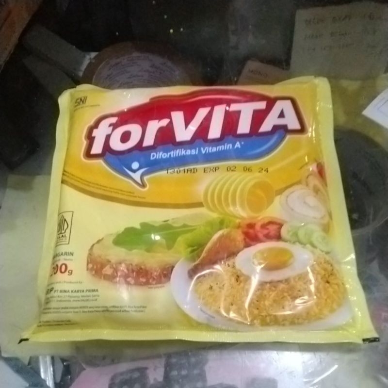 

Margarin | Mentega Sachet FORVITA 200g