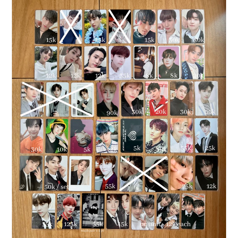 [READY STOCK] THE BOYZ TBZ PHOTOCARD PC SANGYEON JACOB YOUNGHOON HYUNJAE JUYEON KEVIN NEW Q CHANGMIN