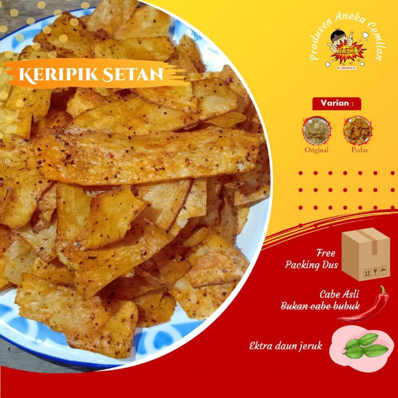 

BELEDAGID Pikset keripik singkong 250Gr