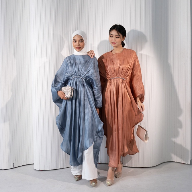 IWEARGRACIE - ZALIKA SHIMMER KAFTAN / RAYA COLLECTION / KAFTAN LEBARAN / DRESS SHIMMER / BAJU LEBARAN