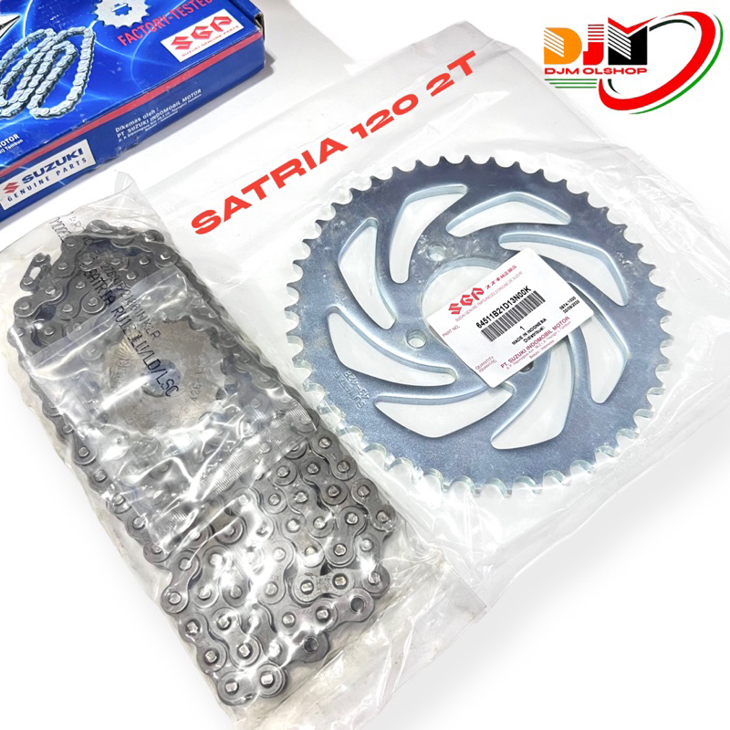 Gear Set Satria 2tak 120 Gir Paket Satria 2T Original SGP 27000-21861-KIT