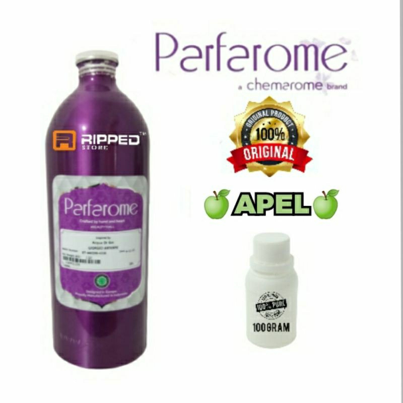 (100ML) BIBIT PARFUM MURNI AROMA BUAH APEL BY PARFAROME ORIGINAL