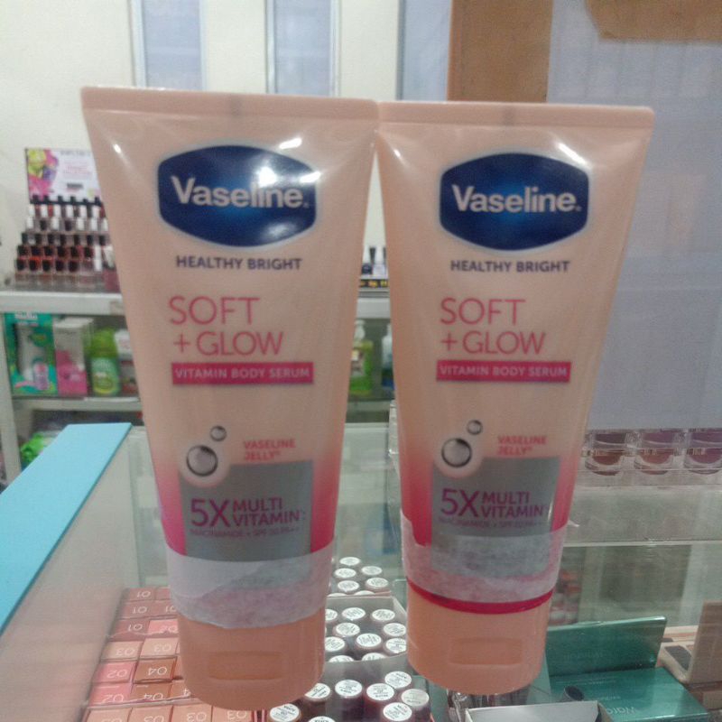 Vaseline soft+glow 180 ml