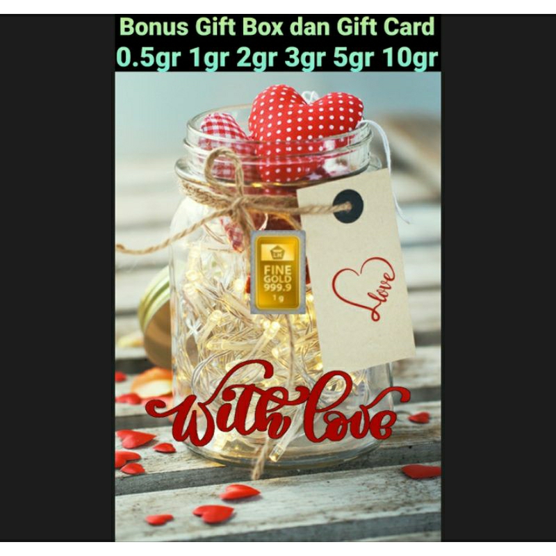 LM Emas Antam Hampers With Love Gift Series Custom