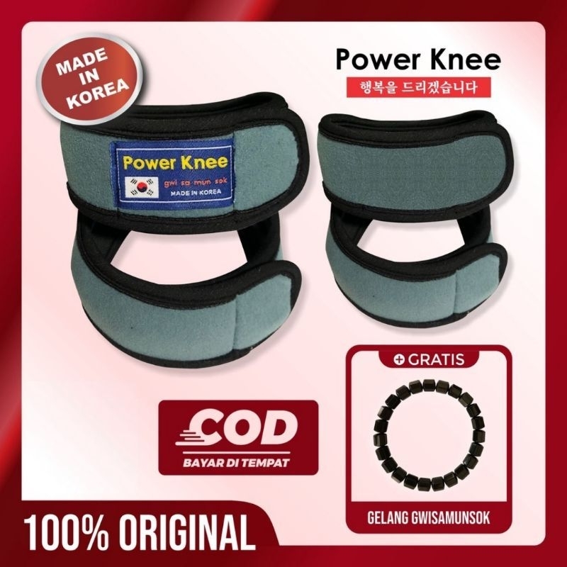 Deker Lutut Jeido POWER KNEE [ No.1 Di Korea ] Deker Terapi Kesehatan Korea