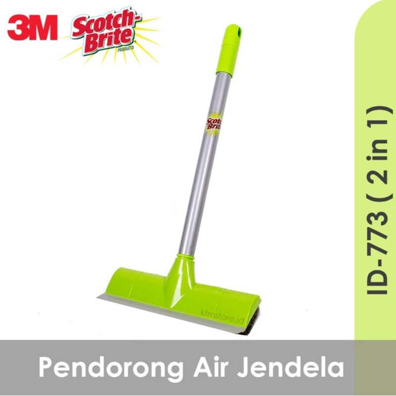 Scotch brite 3m ID-773 Pendorong air jendela / wiper kaca jendela