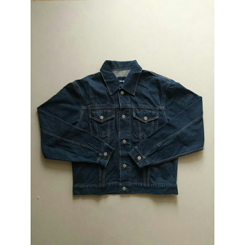 Trucker uniqlo / trucker vintage / uniqlo trucker / jeans uniqlo