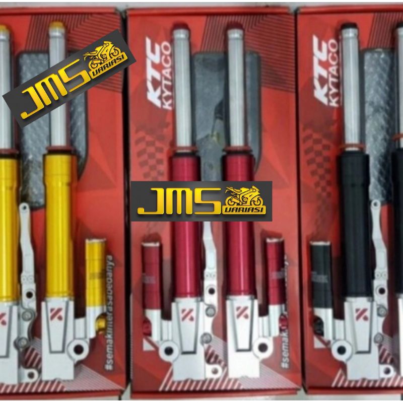 suspension shock depan ktc kytaco original untuk motor nmax old nmax new aerox vario125/150 Mio mioj miom3 fazzio beat fi beat karbu beat deluxe genio scoopy dll