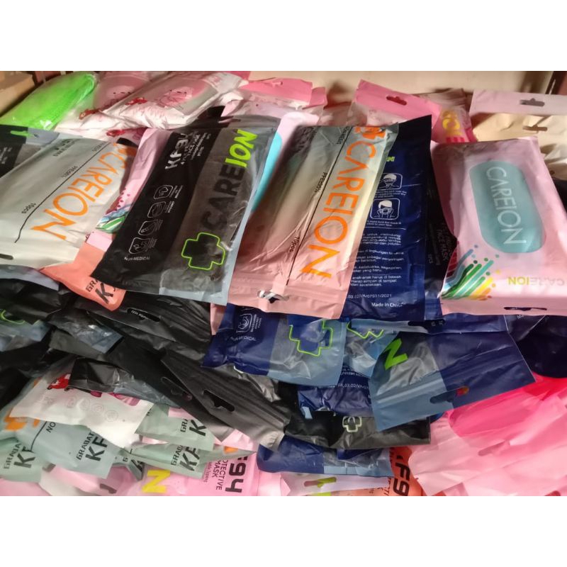 MAKSER CAREION / KF94 / KN95 PRO / MASKER ISI 10 PCS