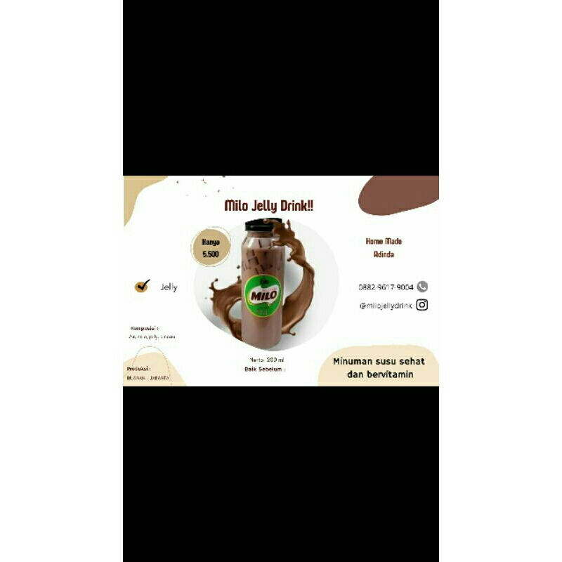 

millo jelly drink