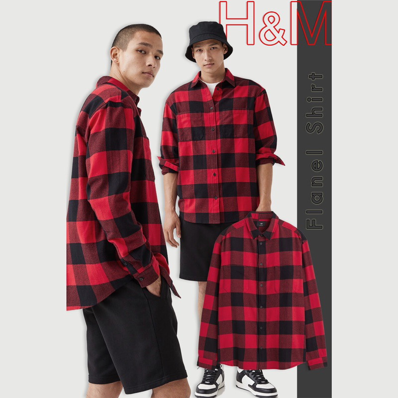HnM Plaid Flannel Shirt