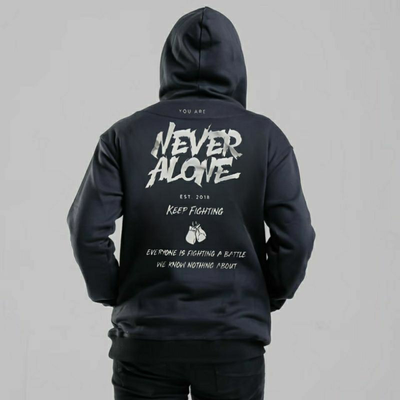 Jaket Pria Sunmori Rider Culture Sweater Hoodie Polos Hitam Tebal Pact Amphibi