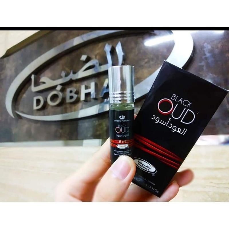 BLACK OUD Parfum DOBHA Kemasan 6ml Minyak Wangi Roll On Non Alkohol