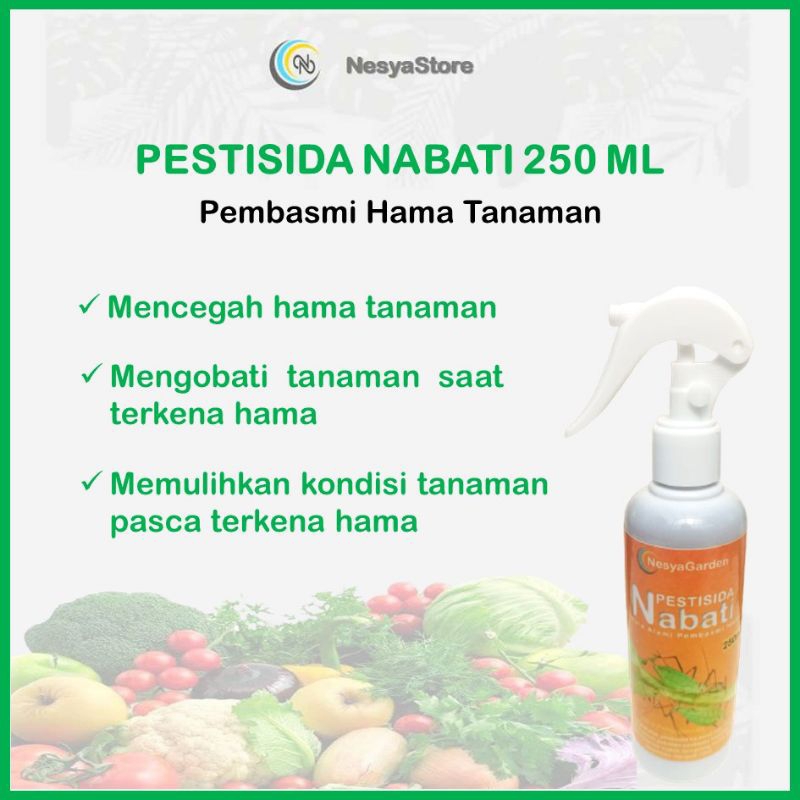 Pestisida Nabati Organik Pencegah Hama Pembasmi Hama 250 ml