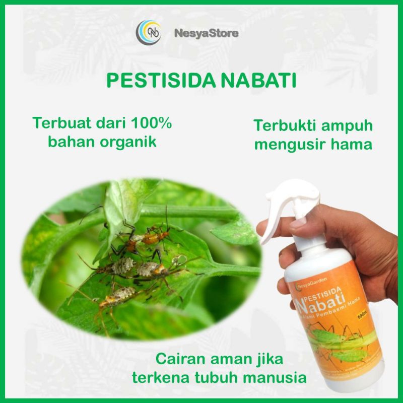 Pestisida Nabati Organik Pencegah Hama Pembasmi Hama 250 ml