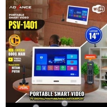 psv 1401 tv portable