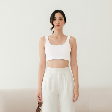 [TAVIA] ROXY CROP TANKTOP / BRALETTE CAMISOLE / KAMISOL /  CAMISOLE TANKTOP / CROP TOP