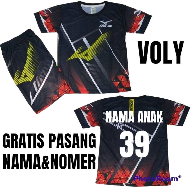 SETELAN BAJU JERSEY VOLY ANAK, BAJU BADMINTON ANAK, SETELAN JERSEY BADMINTON ANAK