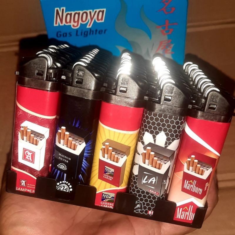 korek api Nagoya motif brand / korek api oval / korek api murah / pemantik