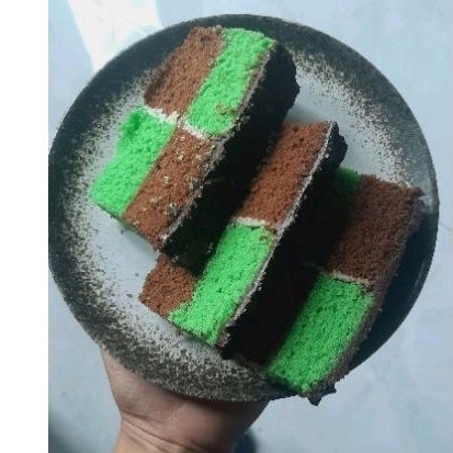 

LAPIS PANDAN ORI/KEJU COKLAT ❤