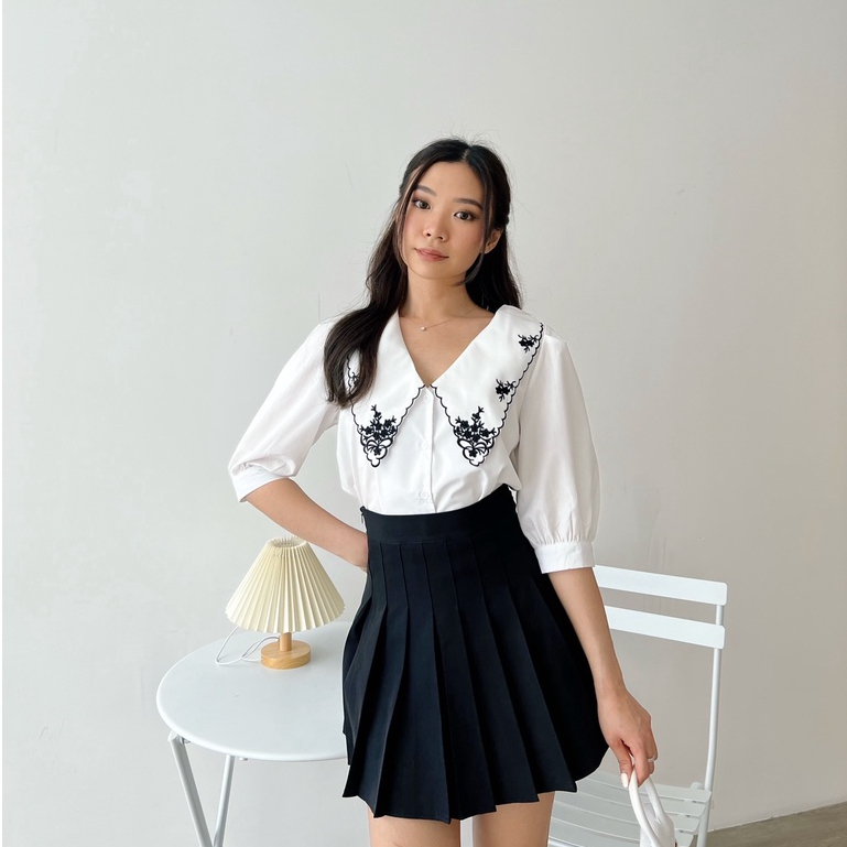 [ Marveile ] Dasom Korean Top / Blouse Korea Wanita