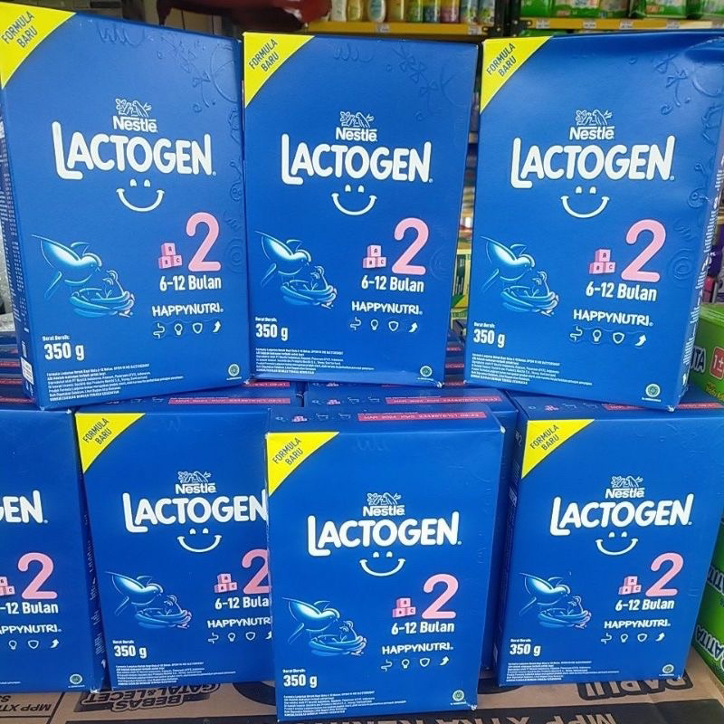 Nestle Lactogen 2 Susu Formula 6-12 Bulan 350gr