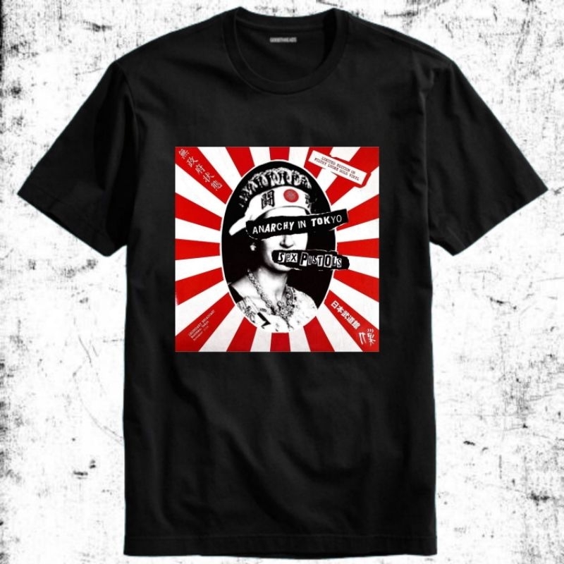 Kaos Baju Tshirt Pria Laki Cowok Cewek Perempuan Unisex Band Sex Pistols Pistol Sid Vicious 76-77 Sp