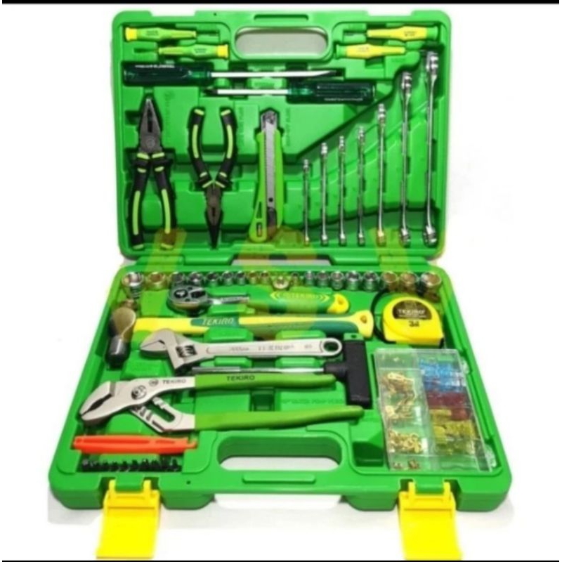 MECHANICAL TOOLS TEKIRO 60PCS KUNCI SOK SET 60 PCS TEKIRO TOOL SET 60