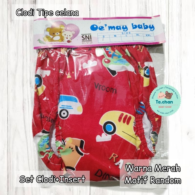 Clodi model celana / Clodi pants / popok kain cuci ulang / popok bayi /cloth diapers