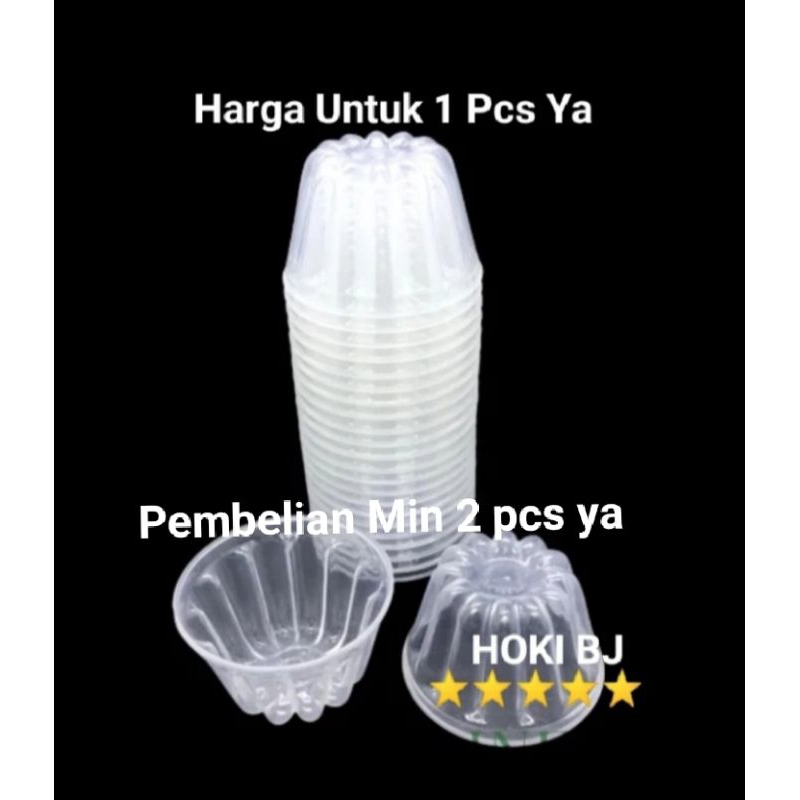 Cetakan Puding Plastik Jelly Coklat GreenLeaf 0951 Cetakan Agar