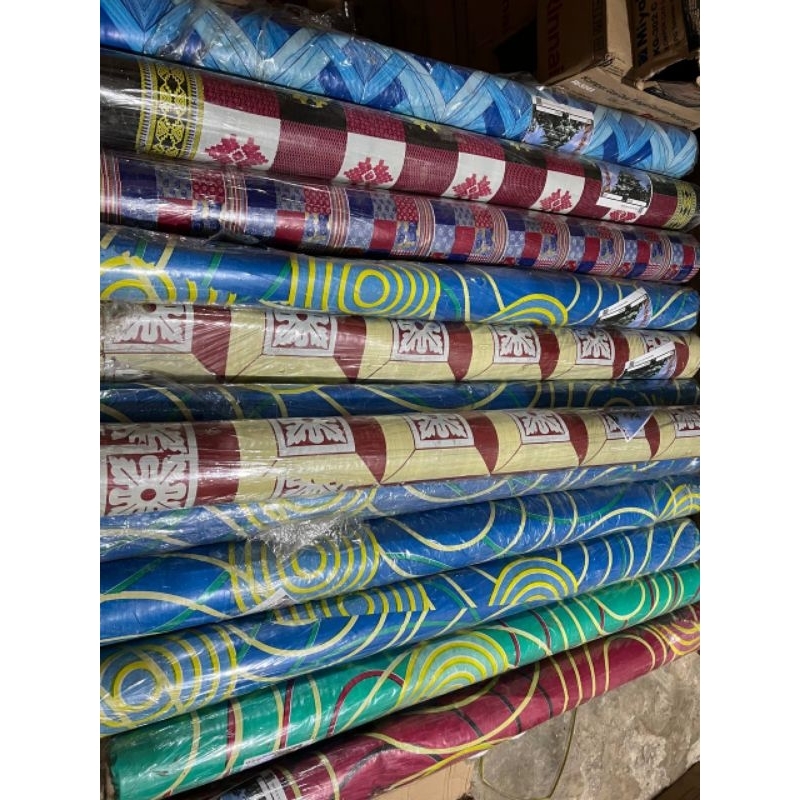 Karpet/tikar meteran plastik Getah RD