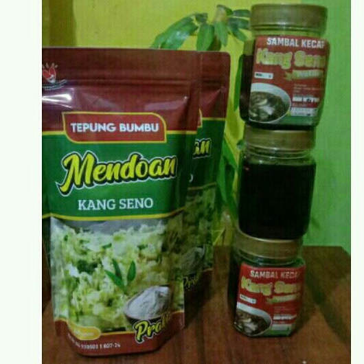 

Sambal Kecap dan Tepung bumbu serbaguna Kang seno