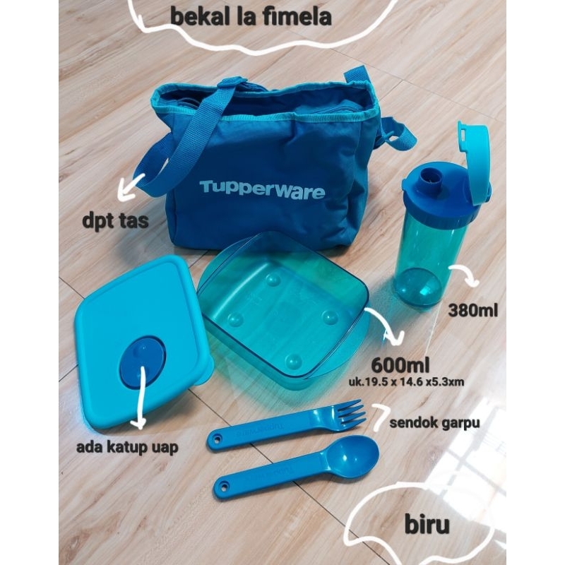 ORI YO  TUPPERWARE TEMPAT MAKAN KRISTAL LA FIMELA