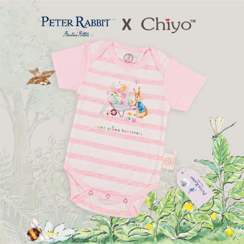 CHIYO BAMBOO SHORT JUMPER MOTIF PRINT