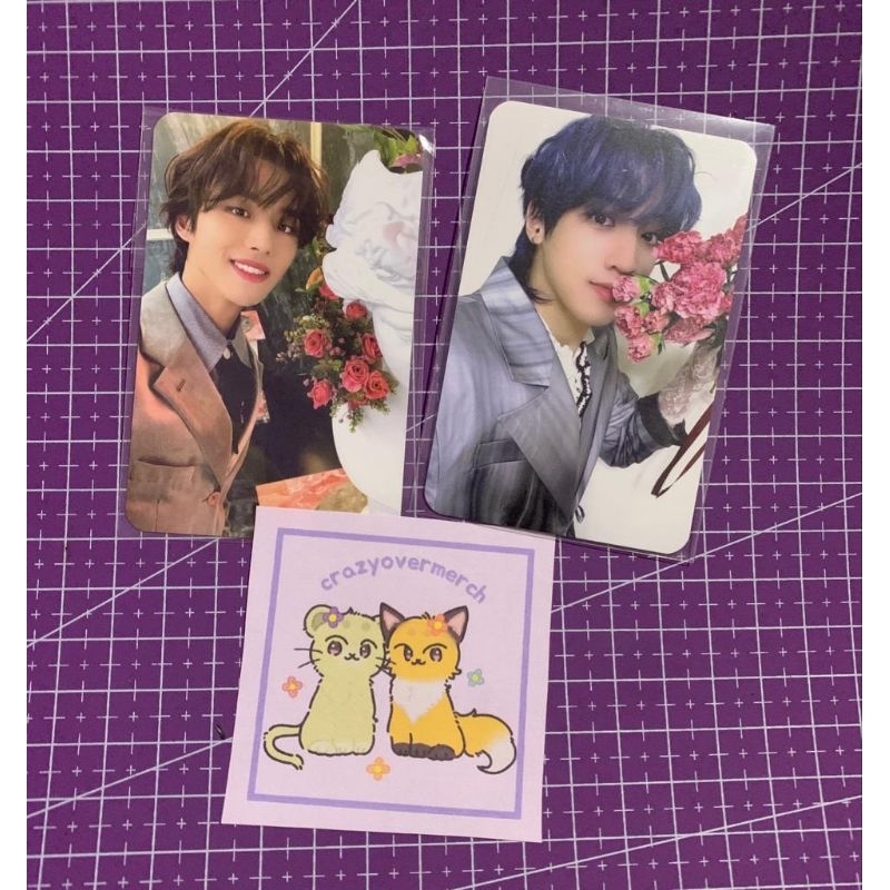 PENTAGON PHOTOCARD / HONGSEOK WOOSEOK BENEFIT JOEUN INVITE U