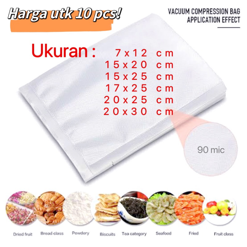 

PLASTIK VACUM EMBOSS ISI 10 PCS PLASTIC VACUUM VAKUM EMBOS