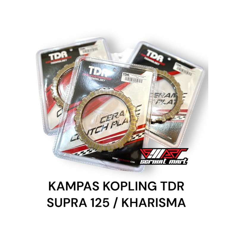 KAMPAS KOPLING SUPRA 125 KHARISMA / KAIN KLOS TDR SUPRA 125 KARBULATOR