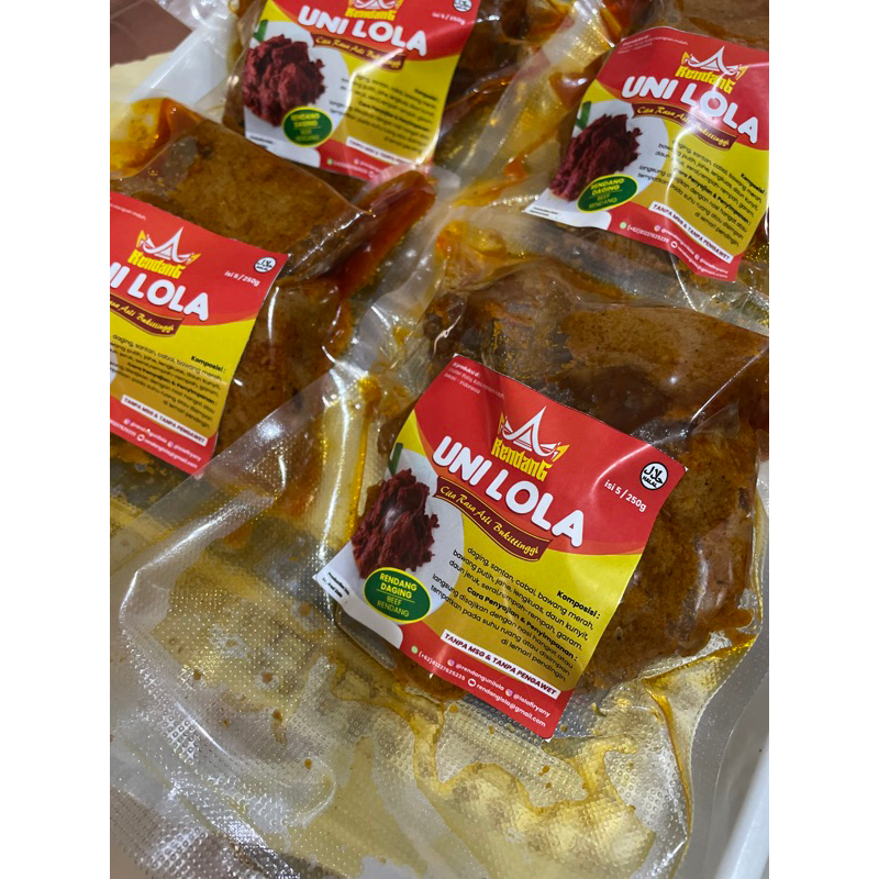 

PO Rendang Uni Lola 250gram