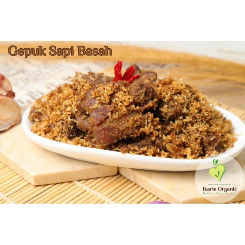 

Gepuk-Sapi-Basah-Grassfed-NonMSG-Ikarie-Organic-Enak-Sehat-Frozen