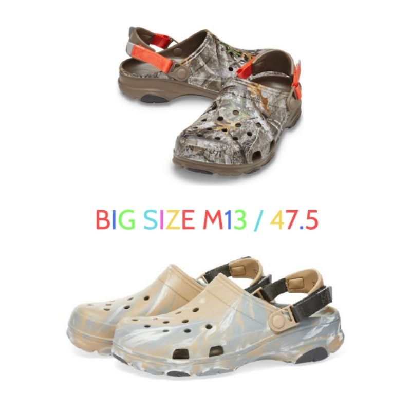 SANDAL BIGSIZE JUMBO SIZE 47.5 CROCS M13 REJECT CUTTING-an (baca deskripsi)