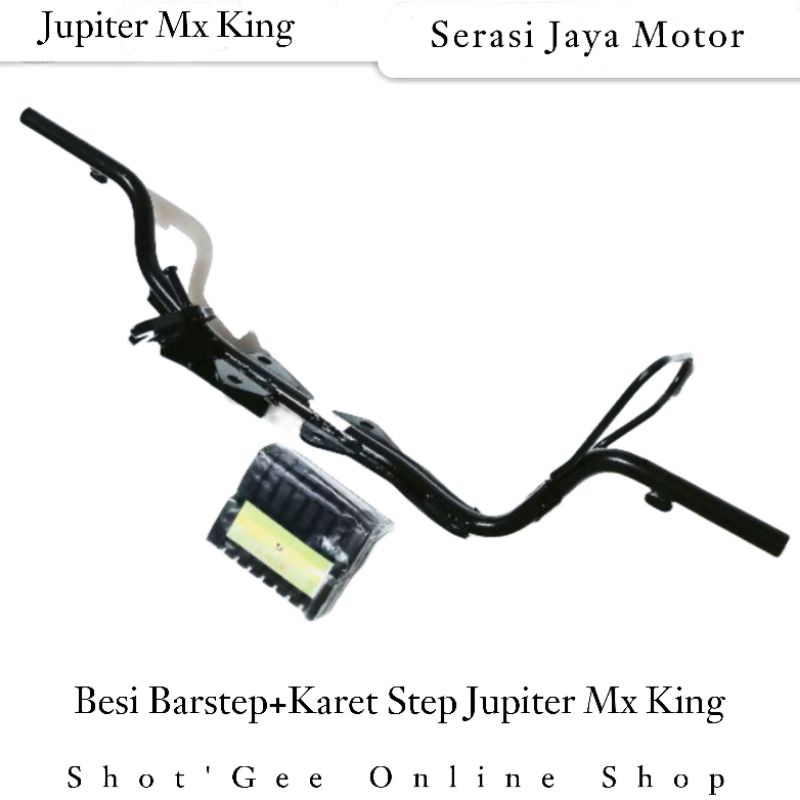 BESI STEP BARSTEP DEPAN PLUS KARET STEP DEPAN YMH JUPITER MX KING