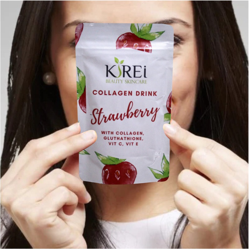 Kirei collagen drink with glutathione | minuman kolagen untuk cerahkan tubuh dari dalam