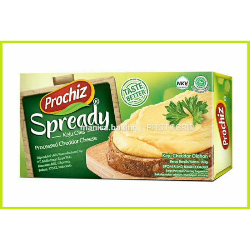 

KEJU PROCHIZ SPREADY 160 GRAM KEJU CHEDDAR OLES SPREAD