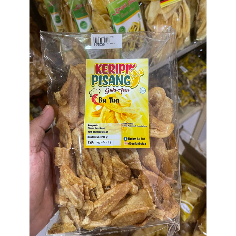 

Keripuk Pisang Gula Aren