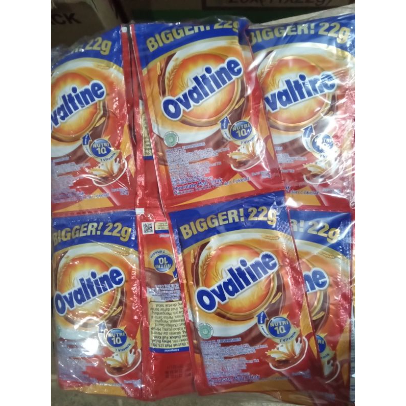 

Susu Ovaltine Coklat Sachet 33 bungkus x 22g / Susu Bubuk Ovaltine Sachet 3 x 11 x 22 gram / (22g x 11 sachets x 3 links) x 8 bags