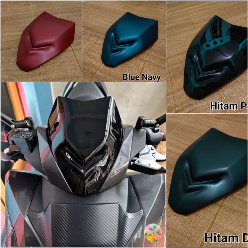 Visor Vario 160 CBS / Windshield Visor Honda Vario 160 CBS Free double tape