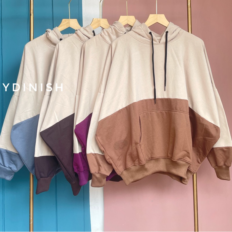 Karisma Hoodie Batwing Bigsize - Sweater hoodie Unisex Bahan Fleece