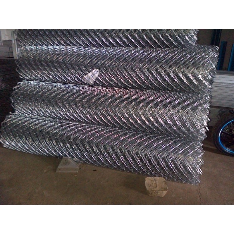 KAWAT PAGAR HARMONIKA GALVANIS RAM WAJIK AYAM UKURAN 1.6mm/2cm MURAH